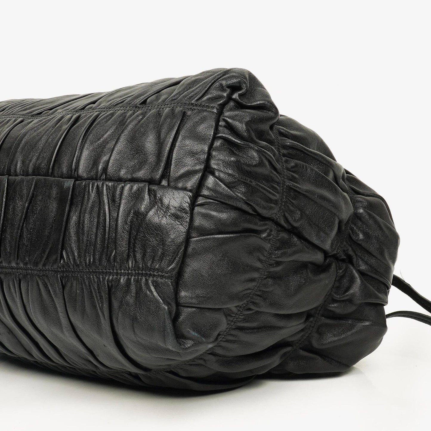 Prada Black Nappa Gaufre Leather Bag